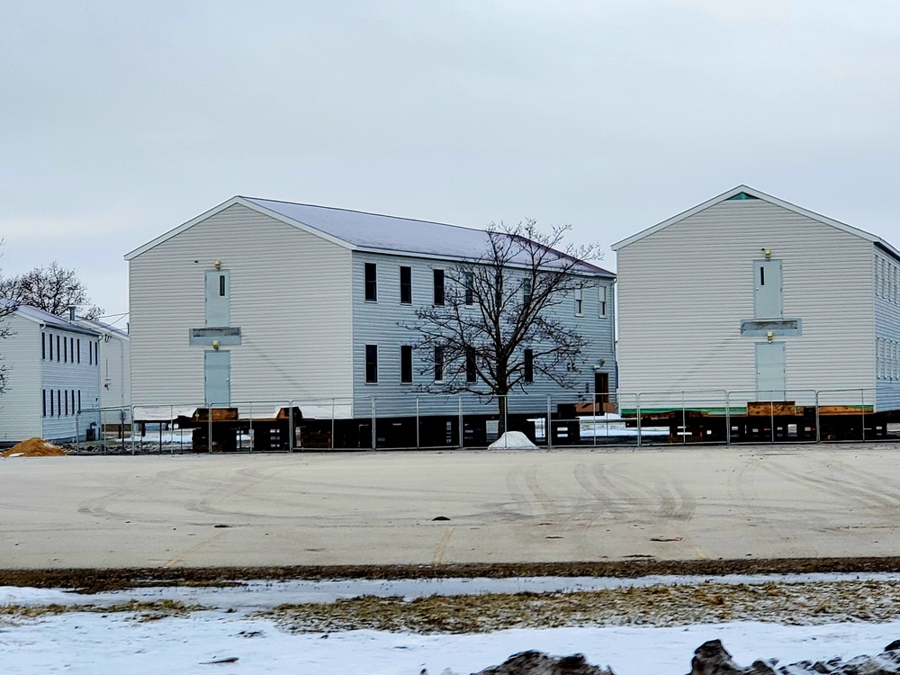 Contractor moves first two World War II-era barracks at Fort McCoy