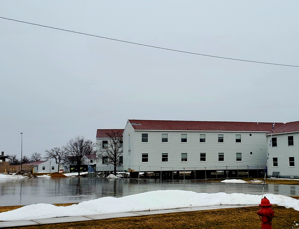 Contractor moves first two World War II-era barracks at Fort McCoy