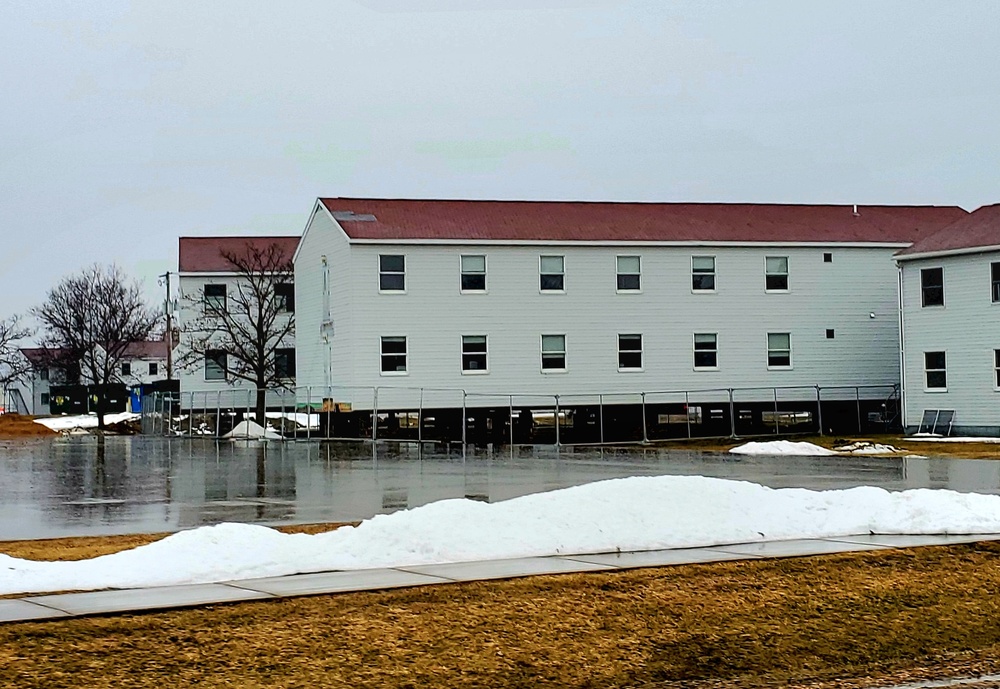 Contractor moves first two World War II-era barracks at Fort McCoy