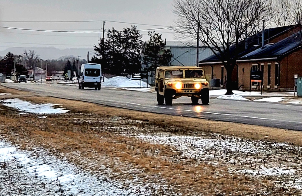 Training operations at Fort McCoy