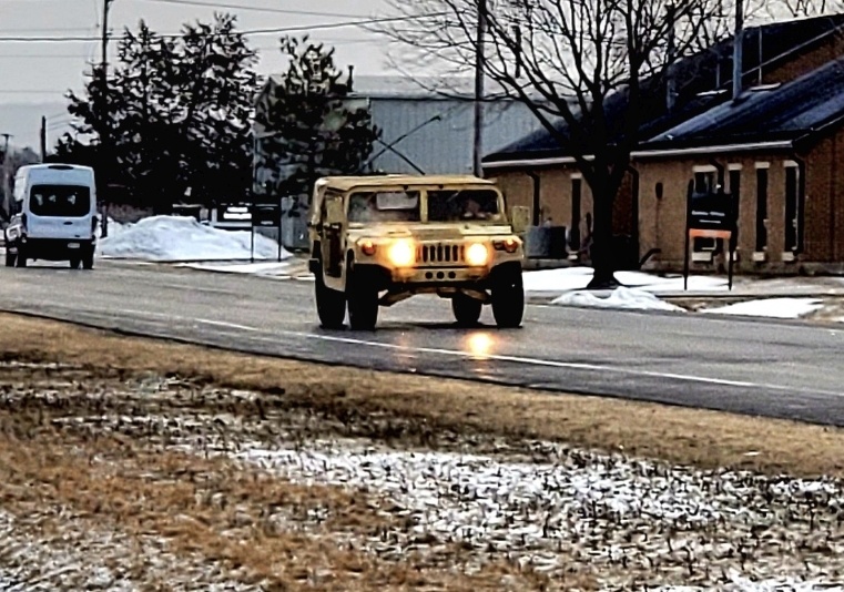 Training operations at Fort McCoy