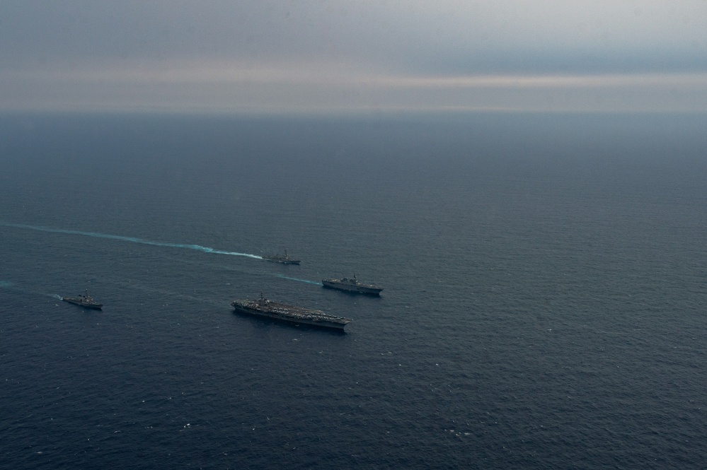 Nimitz Participates In Bilateral Maritime Exercise