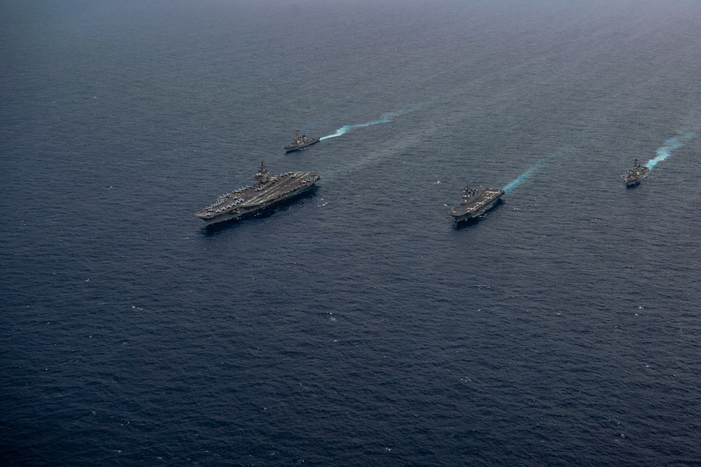 Nimitz Participates In Bilateral Maritime Exercise