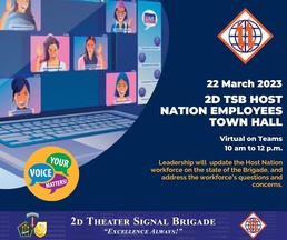 Leadership answers questions, address concerns during Host Nation Workforce Town Hall