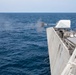 USS Charleston conducts live-fire exercise in the Indian Ocean