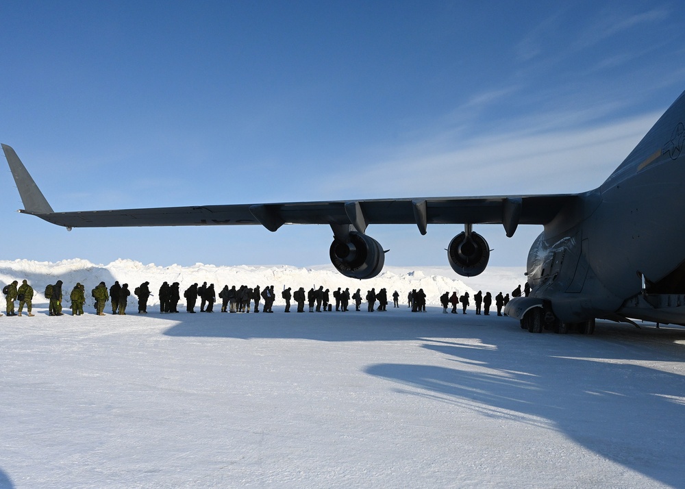 105th Airlift Wing Participates In Exercise Guerrier Nordique