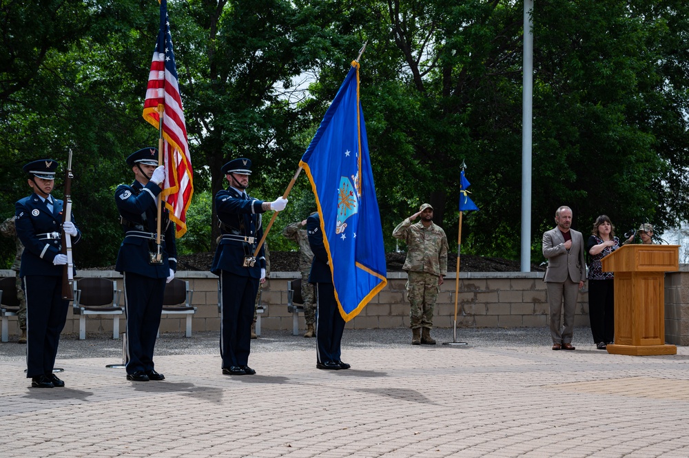 2023 47th Contracting Squadron ceremony