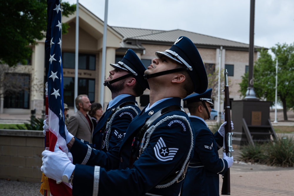 2023 47th Contracting Squadron ceremony