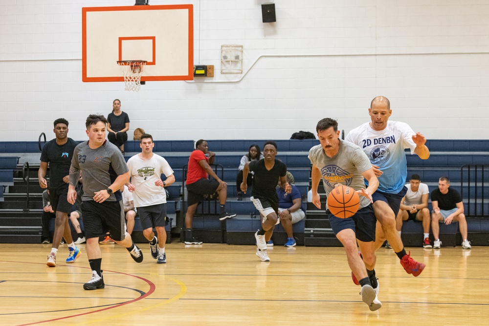 2nd Marine Logistics Group Commanders Cup Basketball Tournament