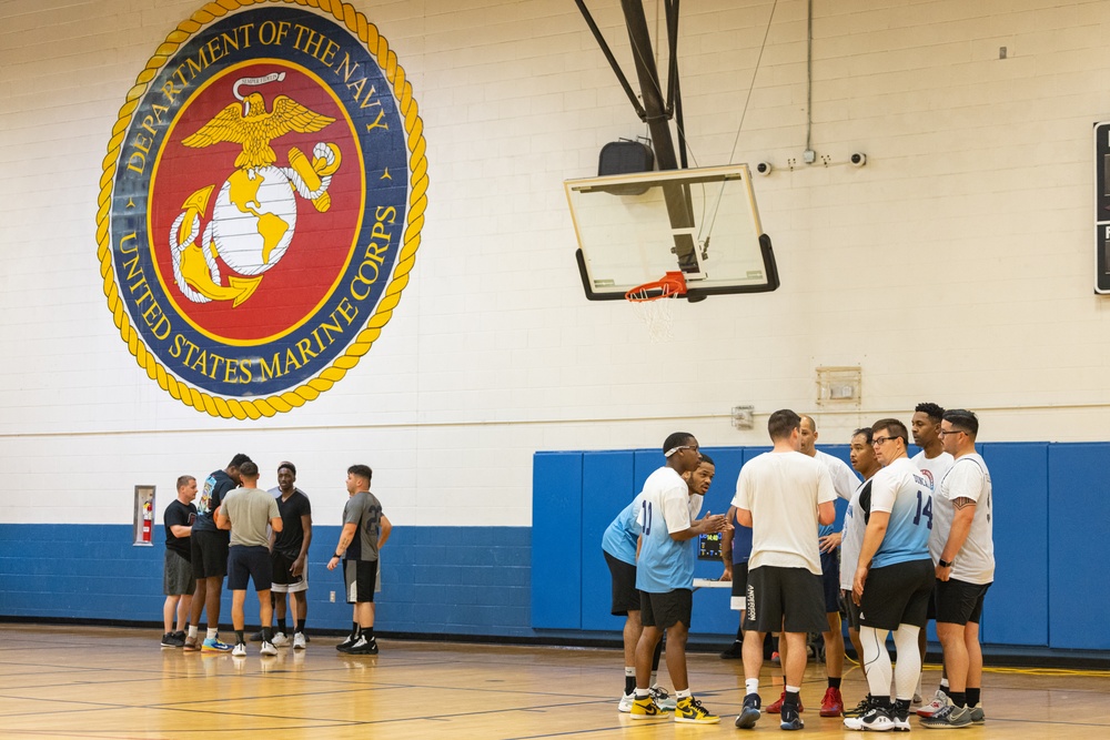 2nd Marine Logistics Group Commanders Cup Basketball Tournament