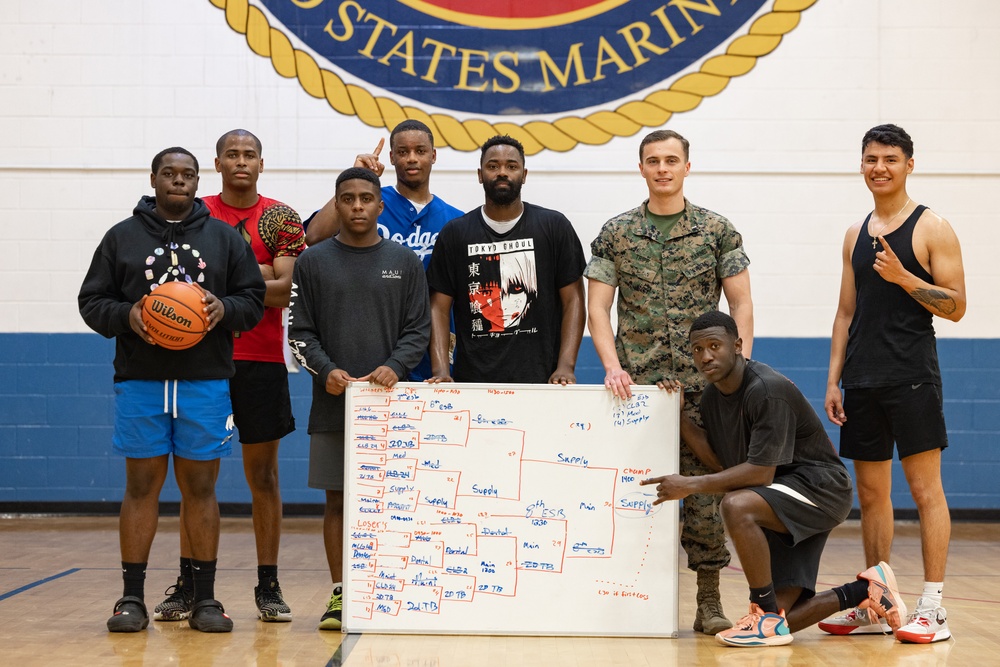 2nd Marine Logistics Group Commanders Cup Basketball Tournament