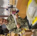 DLA Distribution Oklahoma City, Oklahoma, Petty Officer 2nd Class, Jacolby Johnson, Logistics Specialist, filling an order for F-35 parts