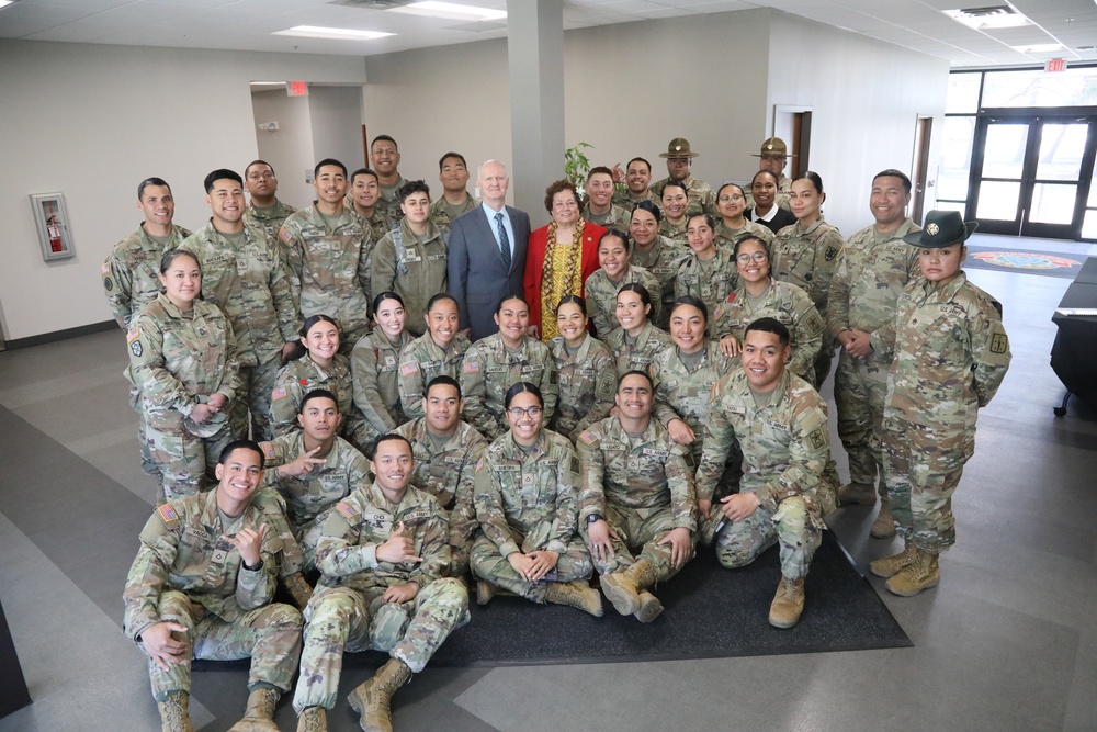 Rep. Radewagen (R-AS) Visits Fort Lee