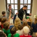 USS Constitution crew speaks at elementary school