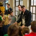 USS Constitution crew speaks at elementary school