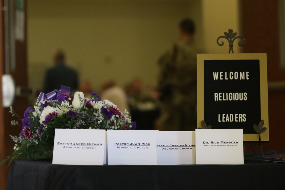 Fort Bliss holds first religious leaders symposium