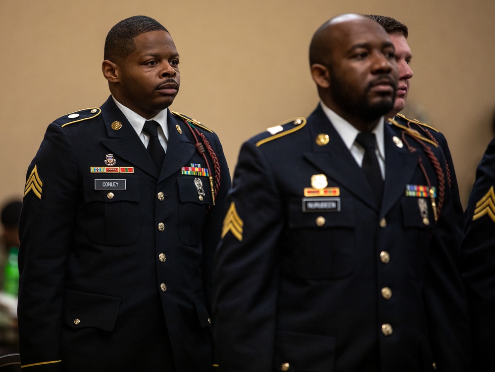 1ID welcomes new NCOs during Induction Ceremony