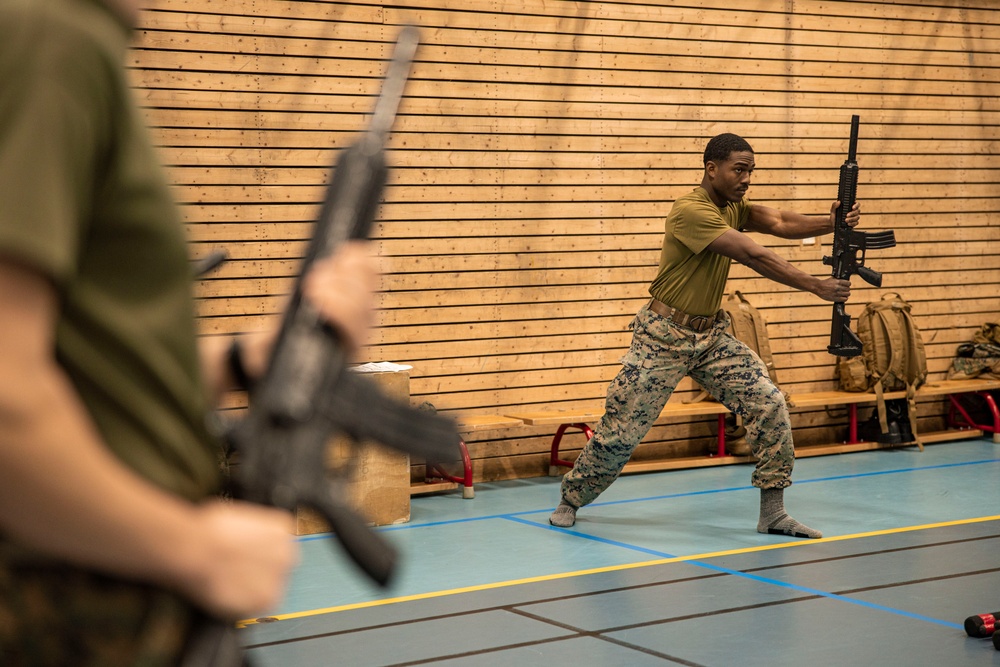 2d CEB and Norwegian Army MCMAP Course