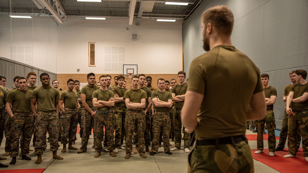 2d CEB and Norwegian Army MCMAP Course