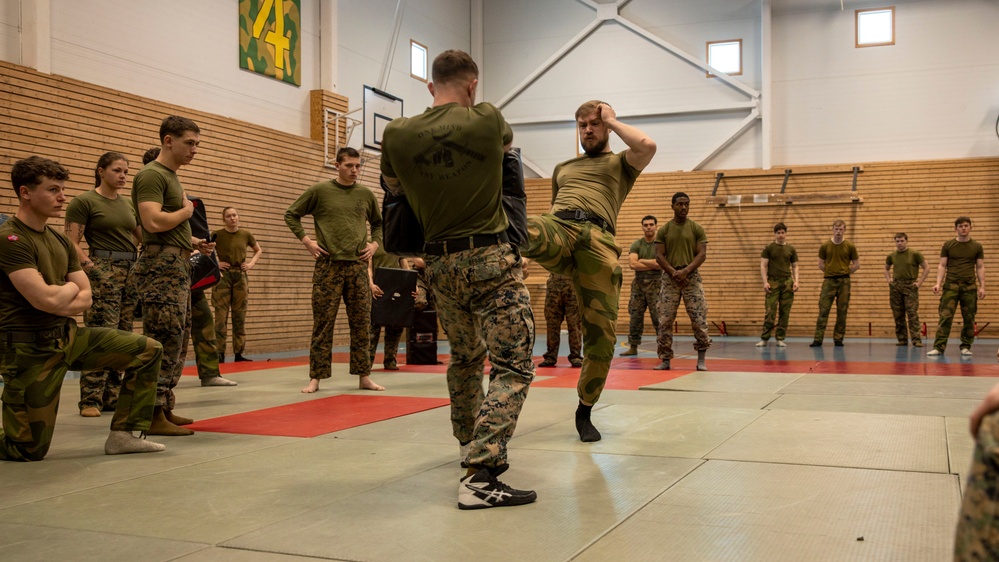 2d CEB and Norwegian Army MCMAP Course