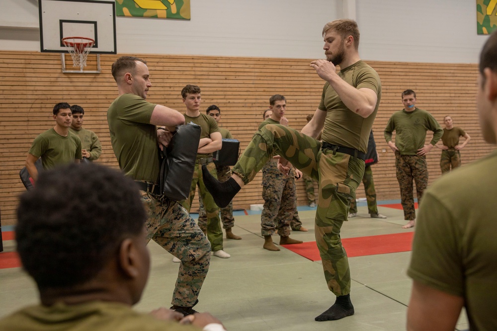 2d CEB and Norwegian Army MCMAP Course
