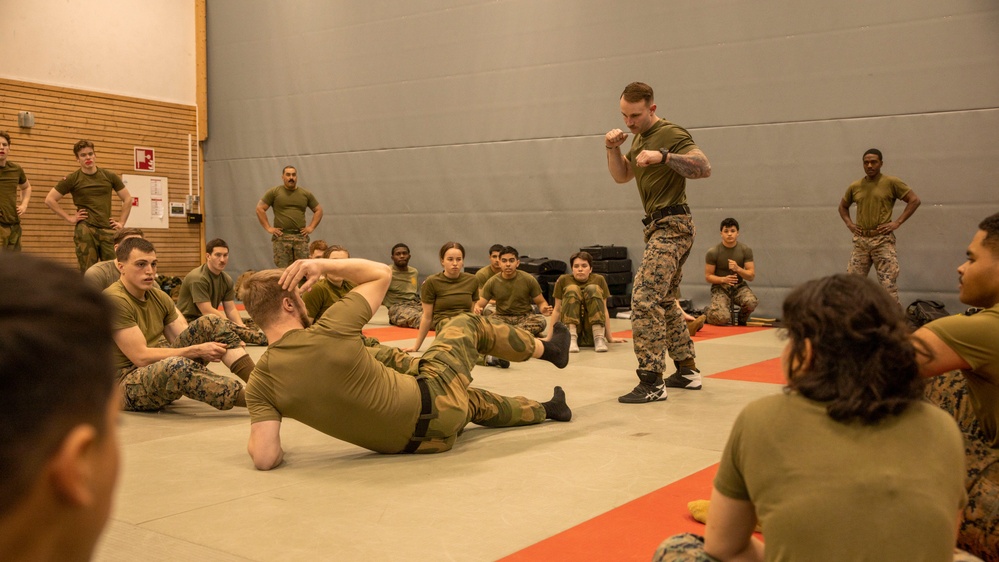 2d CEB and Norwegian Army MCMAP Course