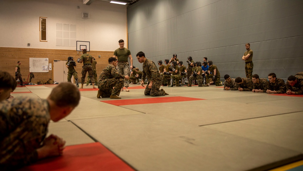 2d CEB and Norwegian Army MCMAP Course