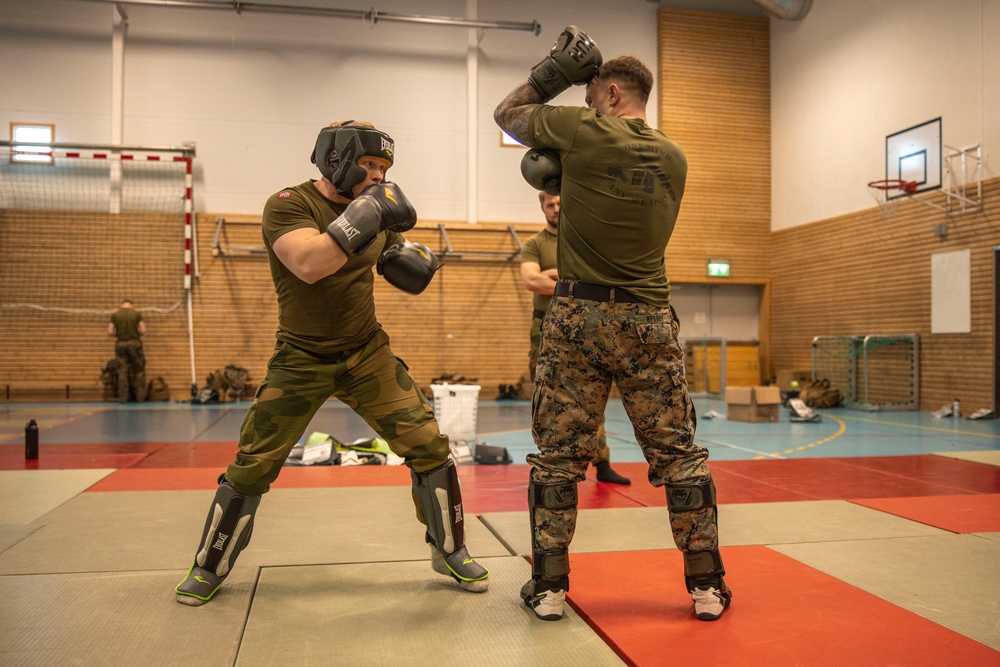 2d CEB and Norwegian Army MCMAP Course