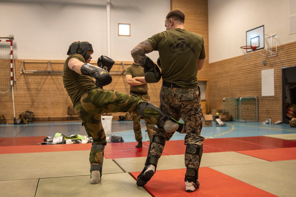 2d CEB and Norwegian Army MCMAP Course