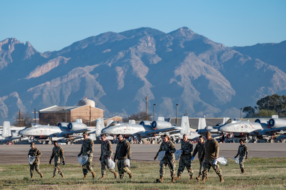 Post airshow FOD walk