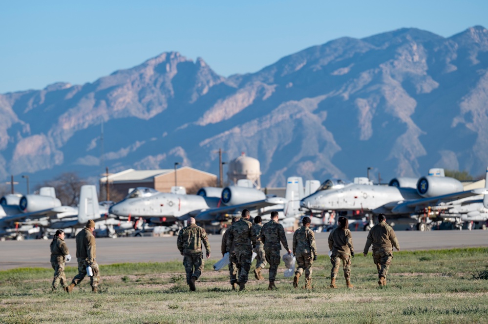 Post airshow FOD walk