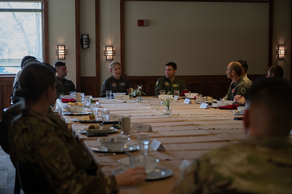 Maj. Gen. Leavitt visits SJAFB