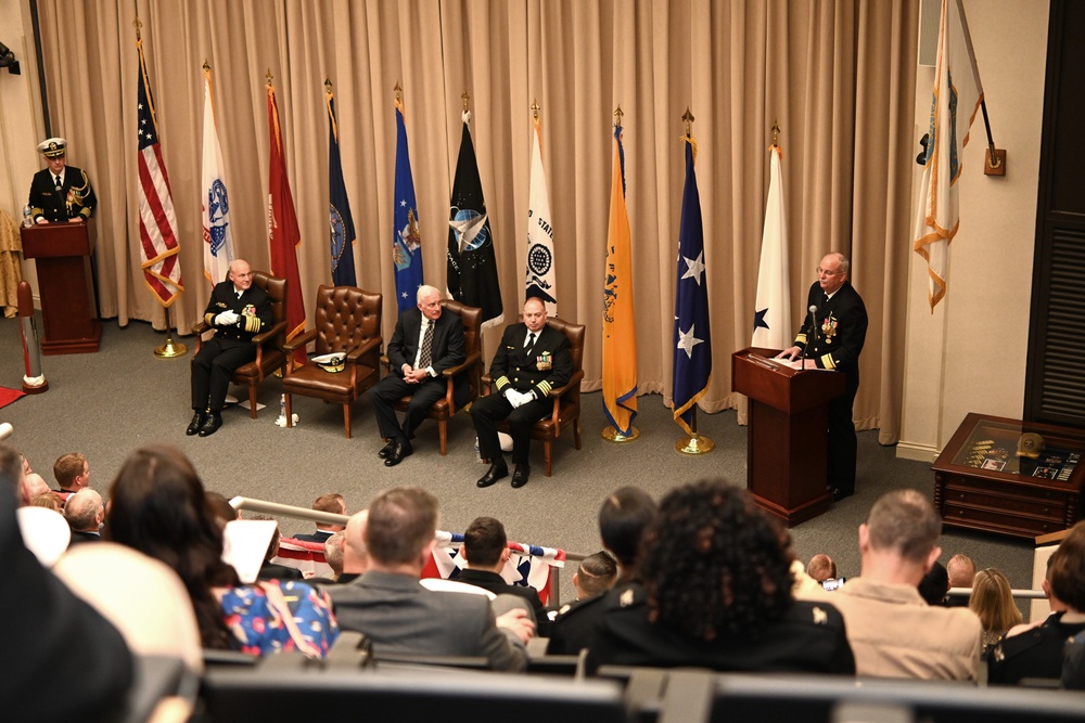 Rear Admiral Bruce Gillingham retires from 40-years of service in the Navy