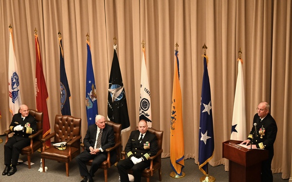 Rear Admiral Bruce Gillingham retires from 40-years of service in the Navy