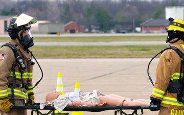 Scott Air Force Base Airmen participate in major accident response excercise