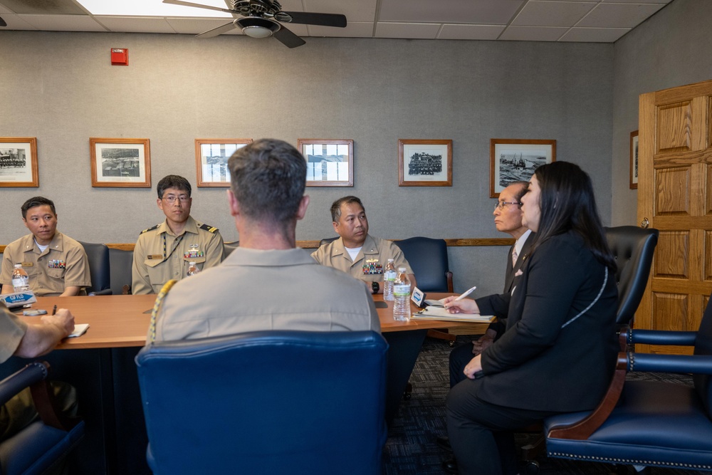 Sasebo Mayor Visits Naval Base San Diego