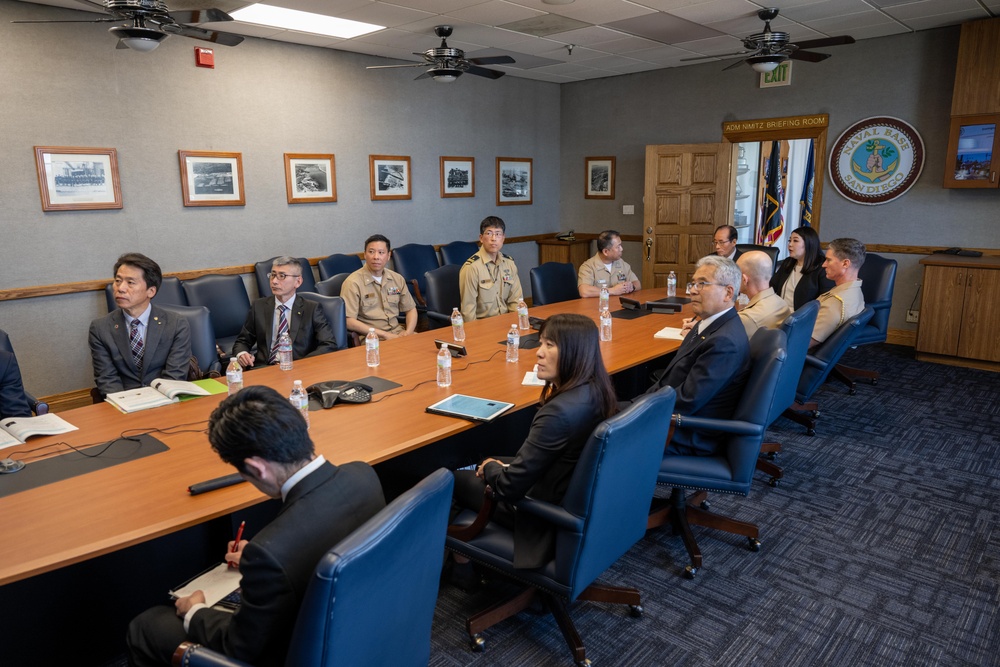 Sasebo Mayor Visits Naval Base San Diego