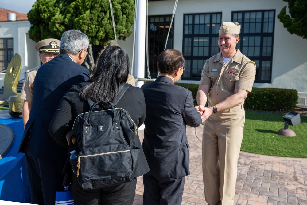 Sasebo Mayor Visits Naval Base San Diego