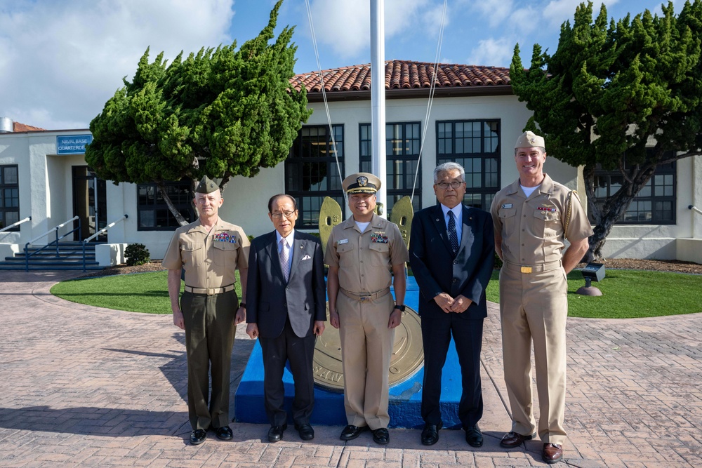 Sasebo Mayor Visits Naval Base San Diego