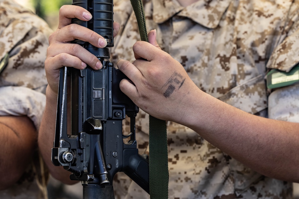 Echo Company Rifle Issue