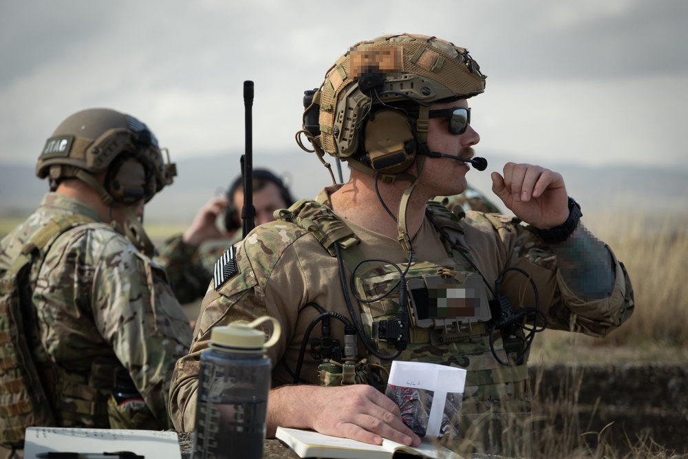 Jets and JTACS; US Army Special Forces, the Army of the Republic of North Macedonia come together to rehearse call for CAS