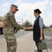 H.E. Sheikha Al-Zain Al-Sabah, Kuwait Ambassador to the U.S. visits Camp Arifjan