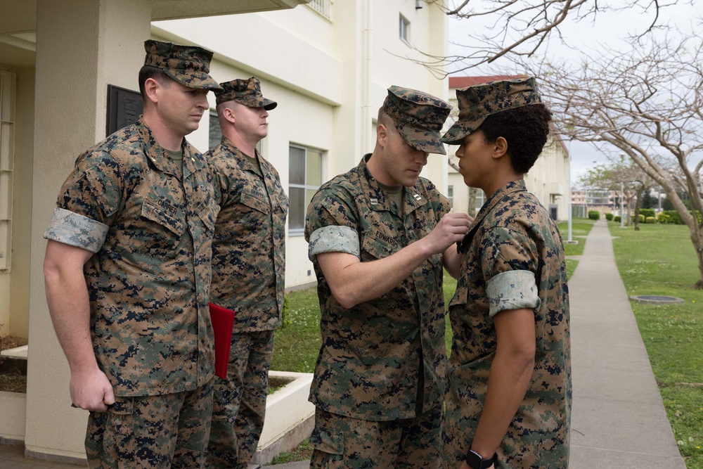 31st MEU  Marine Promotion