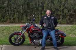 NSWCDD Dam Neck Activity employee is a teddy bear-hugging biker for a good cause