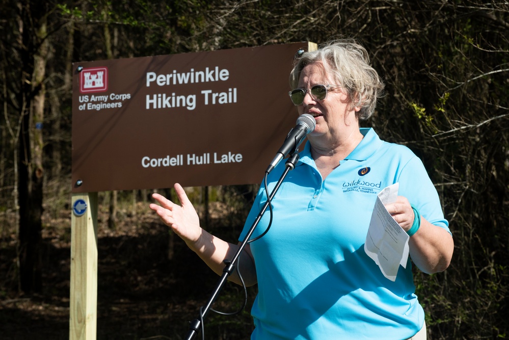 Communities spanning two counties dedicate Periwinkle Trail