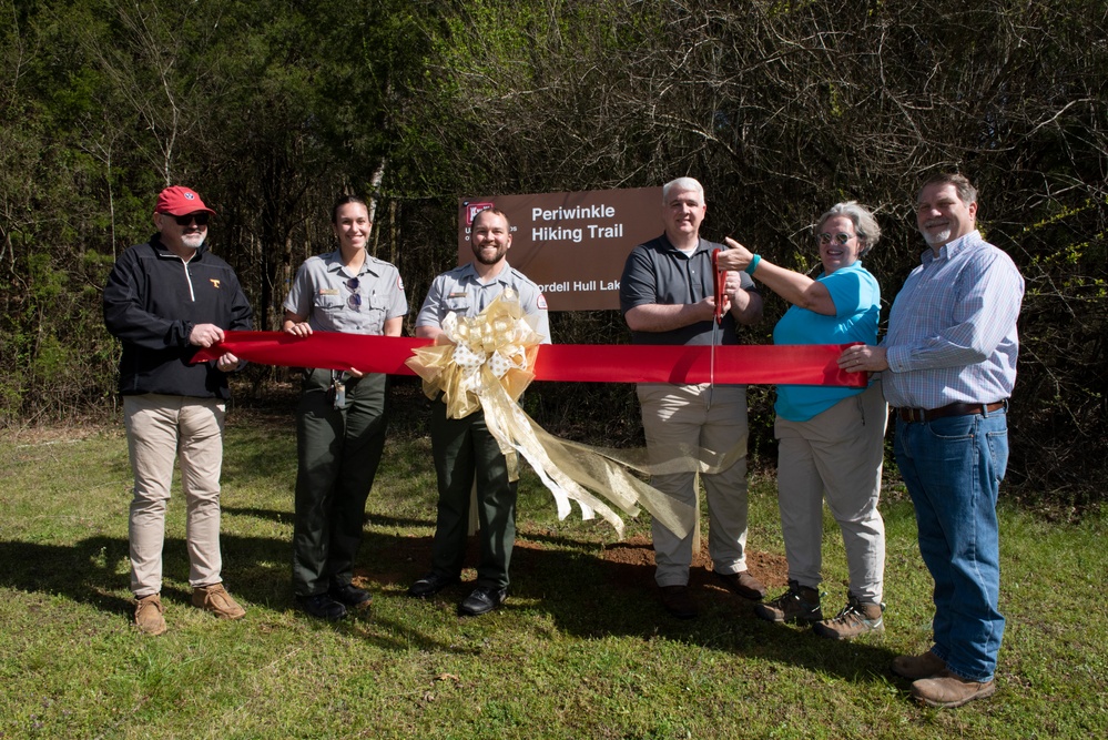 Communities spanning two counties dedicate Periwinkle Trail