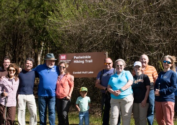 Communities spanning two counties dedicate Periwinkle Trail