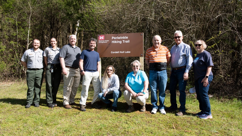 Communities spanning two counties dedicate Periwinkle Trail