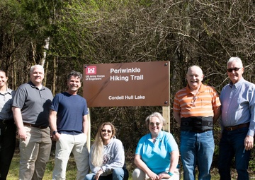 Communities spanning two counties dedicate Periwinkle Trail