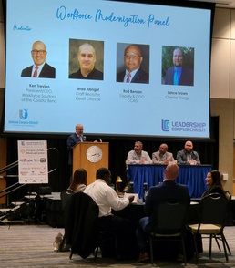 CCAD Deputy and Chief Operations Officer speaks to leaders about a modern workforce